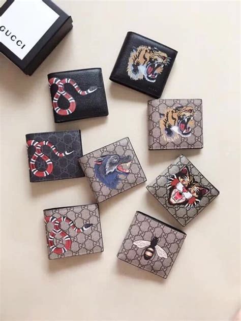 gucci animal print small purses with matching wallets|Gucci wallet price in usa.